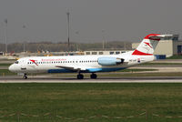 OE-LVF @ VIE - Austrian arrows Fokker F-100