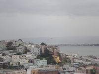 N340PM @ SFO - N340PM chased by the sound guys over SF - by Christopher Kox