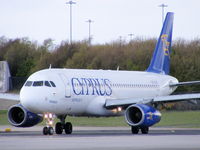 5B-DBC @ EGCC - Cyprus Airways - by Chris Hall