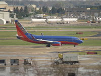 N496WN @ KSTL - JUST LANDED - by Gary Schenaman