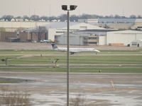 N277SK @ KSTL - JUST LANDED - by Gary Schenaman
