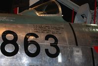 52-3863 @ FFO - 1952 North American F-86D Sabre at the USAF Museum in Dayton, Ohio. - by Bob Simmermon