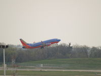 N395SW @ KSTL - TAKEOFF - by Gary Schenaman