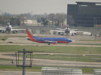 N649SW @ KSTL - TAKEOFF - by Gary Schenaman