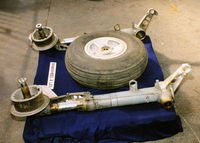 MK356 @ EGUD - U/C LEGS AND LATE PRODUCTION WHEEL WITH THREE SPOKES.RAF ABINGDON EARLY 90'S - by BIKE PILOT