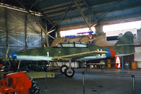 N262AZ @ FTW - Me-262-B1c replica at the Vintage Flying museum in Fort Worth pior to their move to the Washington - by Zane Adams