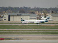 N995AT @ KSTL - JUST LANDED AT ST. lOUIS - by Gary Schenaman