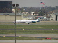 N995AT @ KSTL - JUST LANDED AT ST. lOUIS - by Gary Schenaman