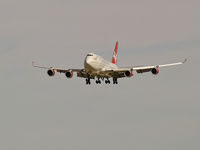 G-VROY @ KLAS - Virgin Atlantic - 'Pretty Woman' / 2001 Boeing Company Boeing 747-443 - by Brad Campbell