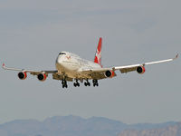 G-VROY @ KLAS - Virgin Atlantic - 'Pretty Woman' / 2001 Boeing Company Boeing 747-443 - by Brad Campbell