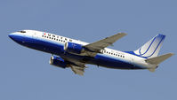 N347UA @ KLAX - Departing LAX on 25R - by Todd Royer