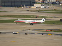 N379SK @ KSTL - TAKEOFF ROLL AT ST. LOUIS - by Gary Schenaman