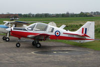 G-CBBT @ EGCF - Bulldog wearing its XX695 marks - by Terry Fletcher