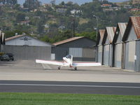 N28MW @ SZP - 1986 Waldorf VAN's RV-4, Lycoming O-320, taxi - by Doug Robertson