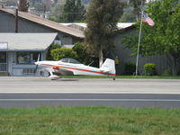 N28MW @ SZP - 1986 Waldorf VAN's RV-4, Lycoming O-320, taxi - by Doug Robertson