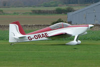 G-ORAE @ EGNF - Vans RV-7 at Netherthorpe