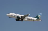 N921FR @ KLAX - Airbus A319