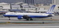 N587UA @ KLAX - Taxi to gate - by Todd Royer