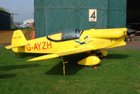 G-AYZH @ EGBO - Taylor Titch at Wolverhampton 2009 Easter Fly-In day - by Terry Fletcher