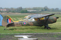 OY-EFI @ EGBO - 1945 Danish Registered Auster at Wolverhampton 2009 Easter Fly-In day - by Terry Fletcher