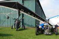 G-BZWU @ EGBO - Pegasus Quantum at Wolverhampton 2009 Easter Fly-In day - by Terry Fletcher