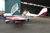 G-CEME @ EGBO - EV-97 Eurostar at Wolverhampton 2009 Easter Fly-In day - by Terry Fletcher