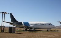 G-CEAE @ KMHV - Boeing 737-200
