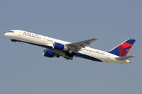 N639DL @ KLAX - Departing LAX on 25R - by Todd Royer