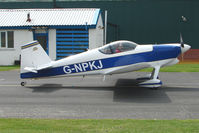 G-NPKJ @ EGBO - Vans RV-6 at Wolverhampton 2009 Easter Fly-In day - by Terry Fletcher