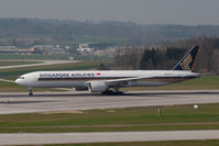 9V-SWD @ ZRH - Boeing 777-312ER - by Juergen Postl