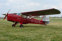 G-AJYB @ EGBO - 1947 Stampe SV4C at Wolverhampton 2009 Easter Fly-In day - by Terry Fletcher