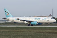 TC-TCD @ EDDF - Turkuaz Airlines A320 lining up RW18W - by FBE
