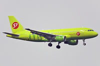 VP-BTS @ EDDF - S7 A319 about to land at EDDF - by FBE