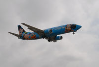 N784AS @ KLAX - Landing 24R at LAX - by Todd Royer