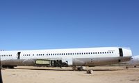 N606DL @ KMHV - Boeing 757-200 - by Mark Pasqualino
