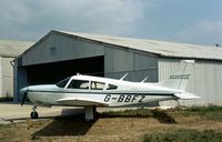 G-BBFZ @ GLO - This Cherokee Arrow was seen at Staverton in the Summer of 1976. - by Peter Nicholson