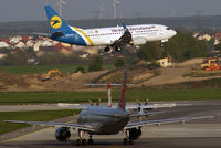 UR-GAQ @ VIE - Ukraine International Boeing 737-33R(WL) - by Joker767