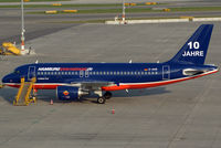 D-AHIK @ VIE - Hamburg International Airbus A319-112
