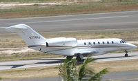 N778XJ @ TNCM - taxing runway 10