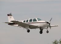 N416RW @ DTN - About to touch down on 14 at the Shreveport Downtown airport. - by paulp