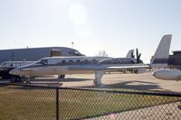 N8283S @ IAB - On the ramp at the Kansas Aviation Museum - by Glenn E. Chatfield