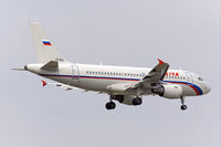 VP-BIQ @ EDDF - Rossiya A319 at short final RW07R - by FBE