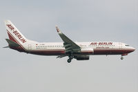 D-ABBI @ EDDF - Air Berlin B737-86J at short final RW07R - by FBE