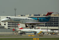 LX-LGL @ VIE - Luxair Embraer ERJ-135 Regional Jet