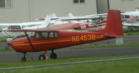 N6453B @ S50 - leaving tha apron for pattern flying