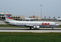 OK-VGZ @ LMML - CSA Czech Airlines - by frankiezahra