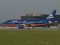 D-AHIK @ LOWW - Hamburg International 10 Jahre A319