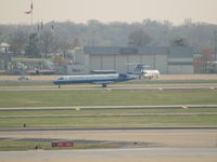 N152GJ @ KSTL - JUST LANDED AT FAREND OF ST. LOUIS