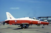 XX184 @ MHZ - Hawk T.1 of 4 Flying Training School at the 1984 RAF Mildenhall Air Fete. - by Peter Nicholson
