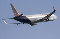 OO-VEX @ EBBR - Good old OO-VEX, upgraded with winglets like a youngster, taking off from rwy 07R. - by Philippe Bleus